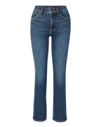 Veronica Beard Blue denim high-rise slim-fit jeans.