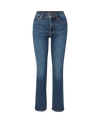 Veronica Beard Blue denim high-rise slim-fit jeans.