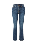Veronica Beard Blue denim high-rise slim-fit jeans.