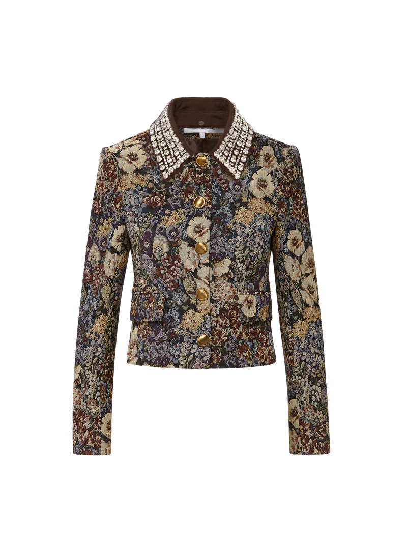 Crystal Embellished Collar