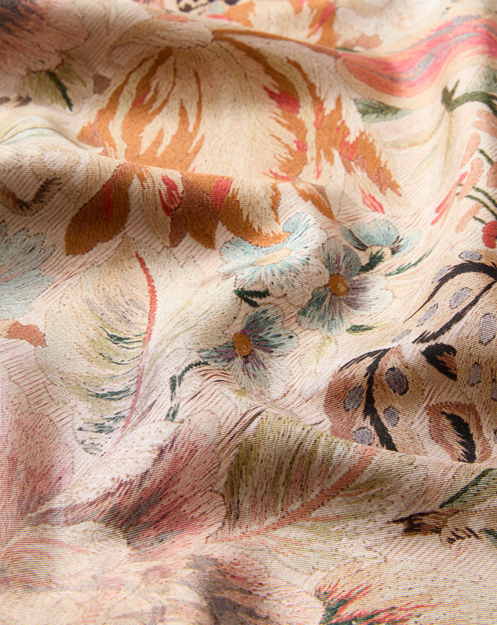 Veronica Beard Floral Bandana Silk Scarf