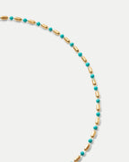 Veronica Beard Enamel Bead Chain Anklet