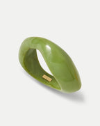 Veronica Beard Marbled Resin Bangle - Light Pistachio
