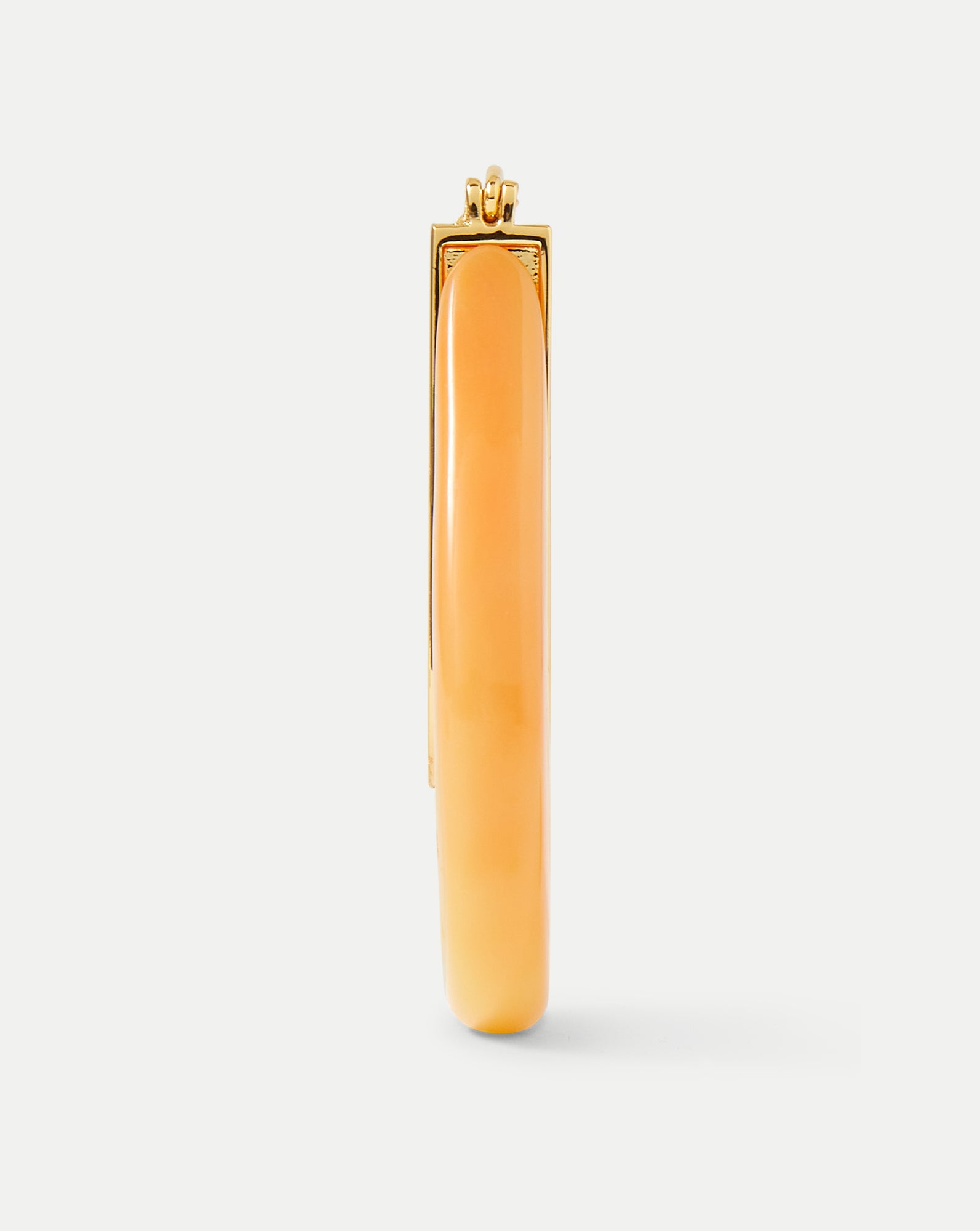 Veronica Beard Resin Drop Hoop Earring - Sherbert