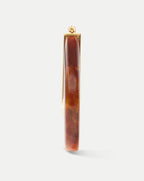 Veronica Beard Resin Drop Hoop Earrings