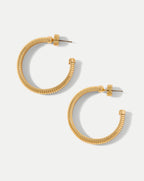Veronica Beard Tubogas Hoop - Gold