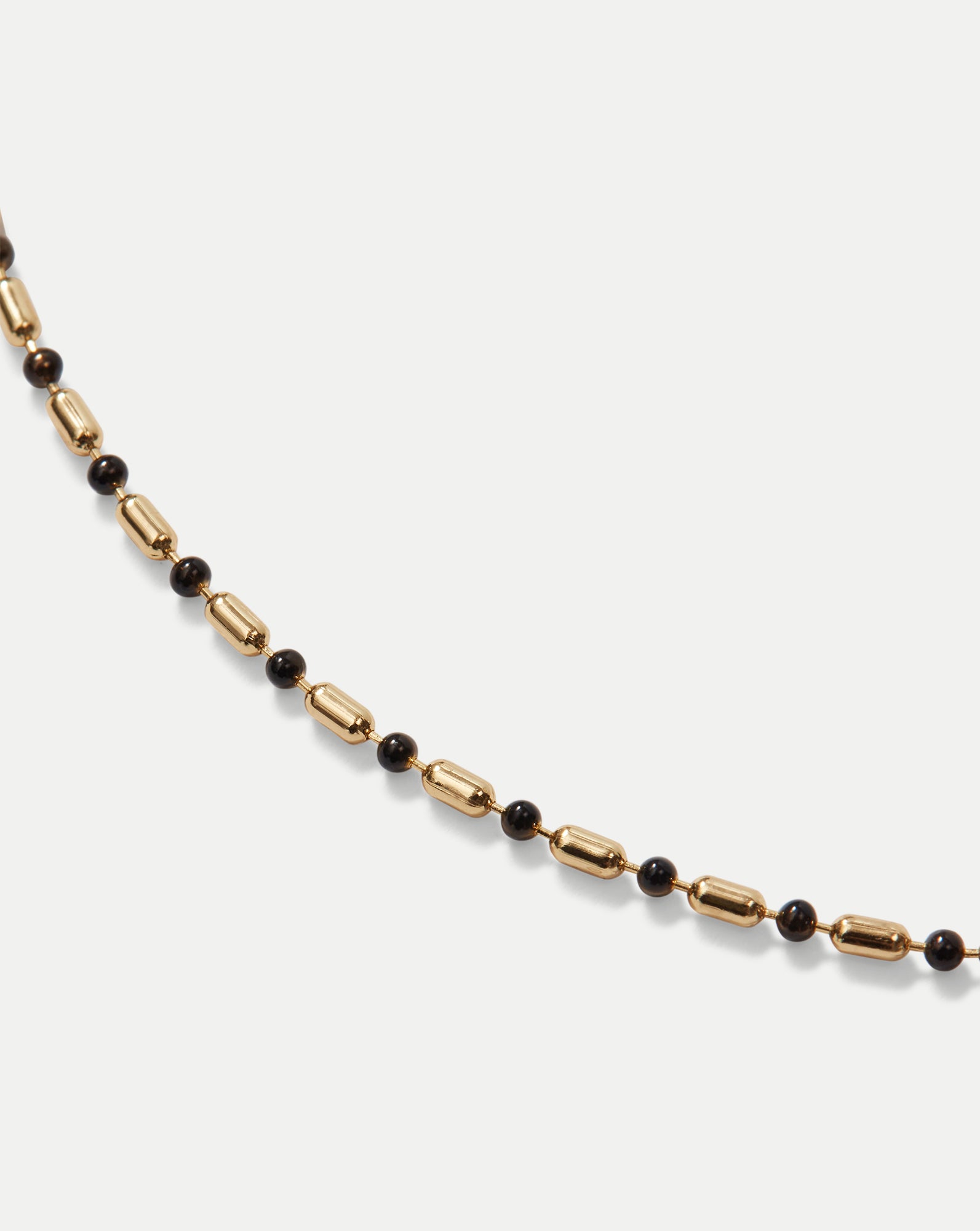 Veronica Beard Enamel Bead Chain Necklace
