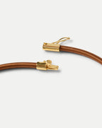 Veronica Beard Brown Cord Pendant Necklace