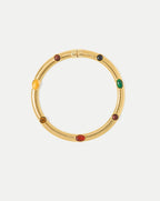 Veronica Beard Embellished Tubogas Collar Necklace - Gold Multi