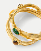 Veronica Beard Embellished Tubogas Collar Necklace