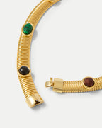 Veronica Beard Embellished Tubogas Collar Necklace