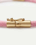 Veronica Beard Paracord Charm Necklace - Pink