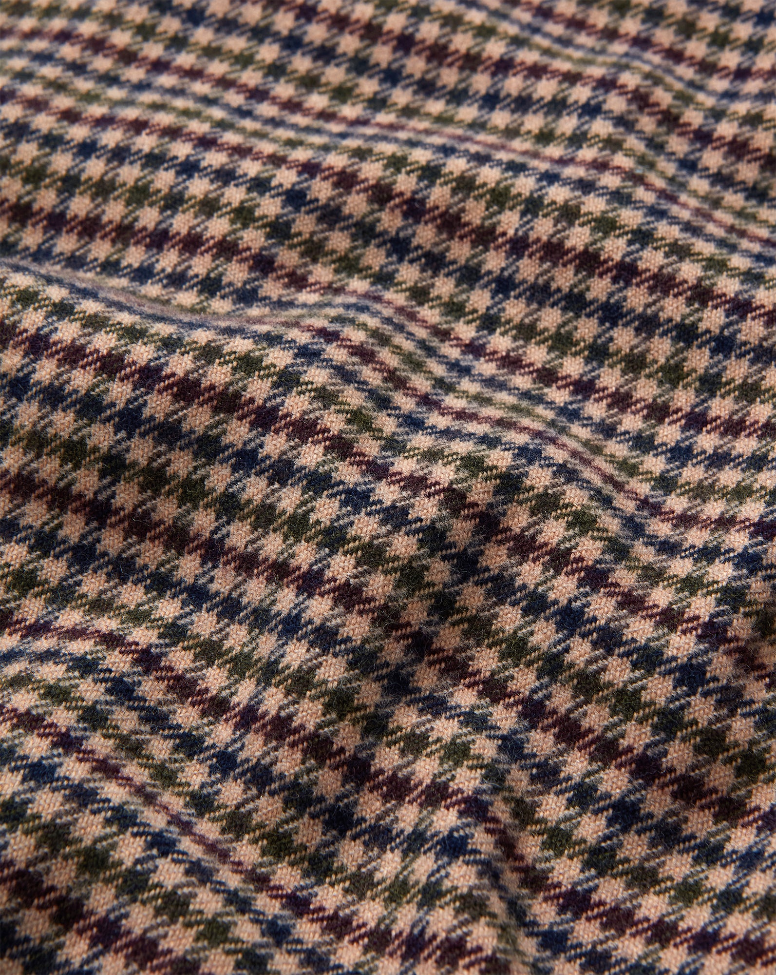 Veronica Beard Houndstooth Wool Scarf