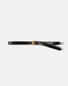 Veronica Beard Dash Leather Belt - Black