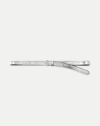 Veronica Beard Dash Leather Belt - Silver