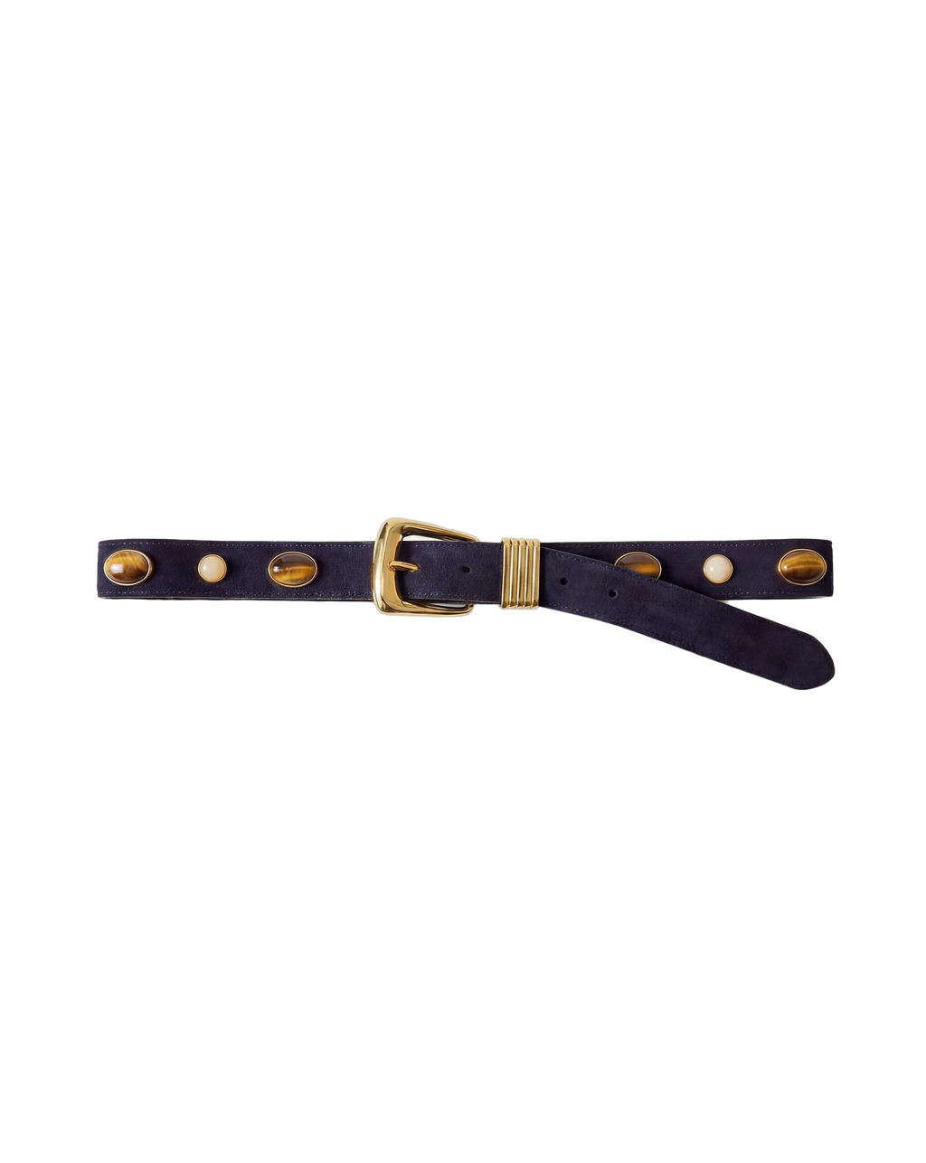 Ceinture en daim serti Arch