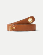 Veronica Beard Anchor Leather Belt