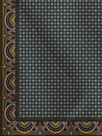 Veronica Beard Sava Scarf - Navy Heritage Multi