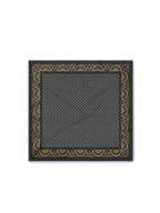 Veronica Beard Sava Scarf - Navy Heritage Multi
