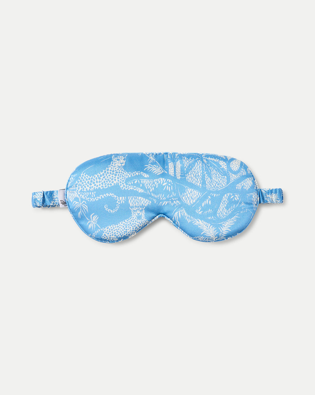 Veronica Beard Silk Eye Mask - Jasper Blue