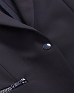 Veronica Beard Iconic Scuba Dickey Jacket - Navy