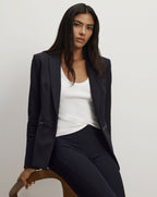 Veronica Beard Iconic Scuba Dickey Jacket - Navy