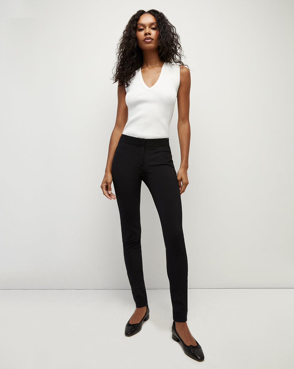 Veronica Beard Scuba Legging - Black
