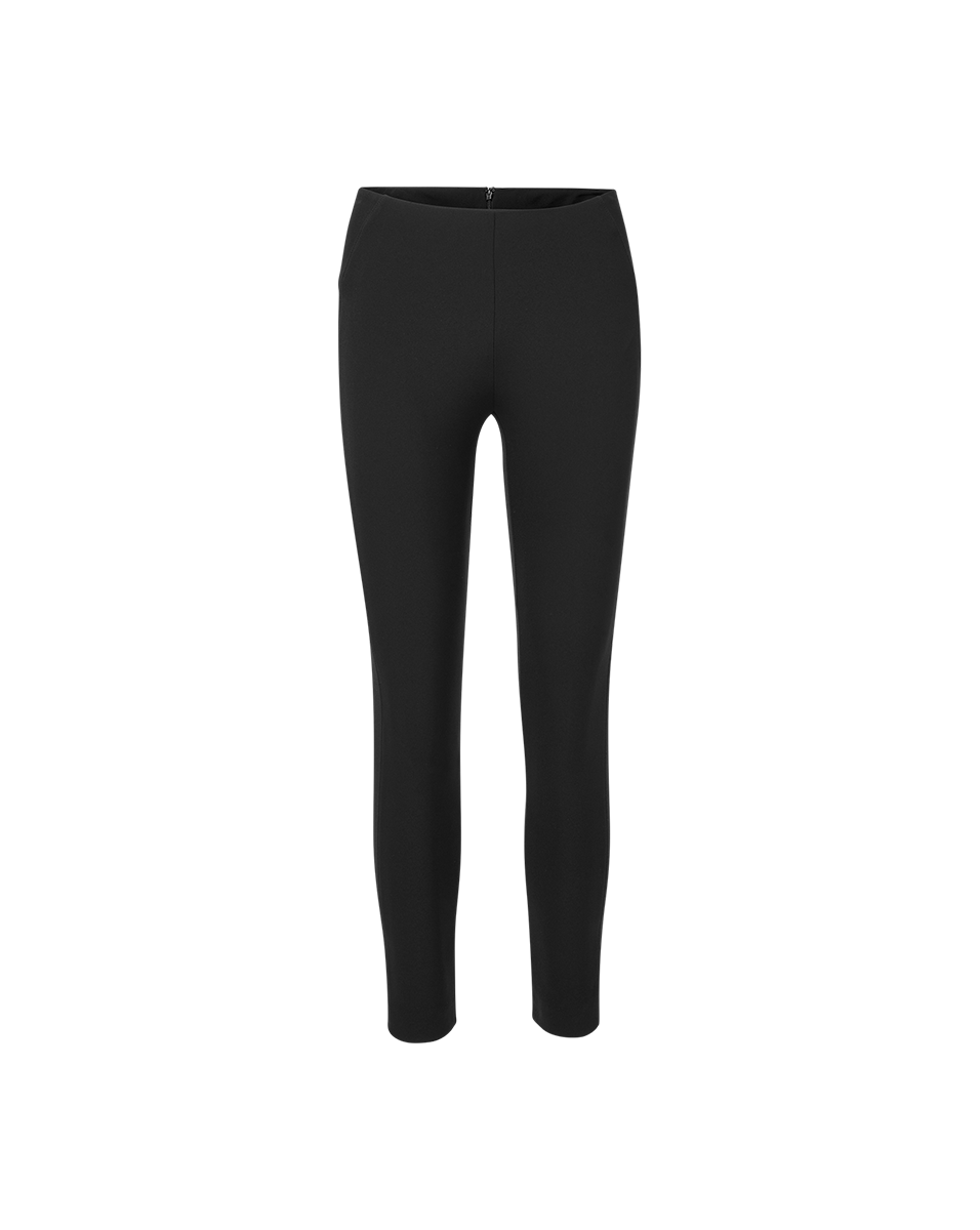 Veronica Beard Scuba Slim-Fit Pant - Black