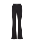 Veronica Beard Hibiscus Slim-Flare Pant - Black