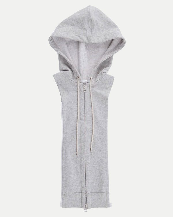 Veronica Beard Hoodie Dickey - Heather Grey