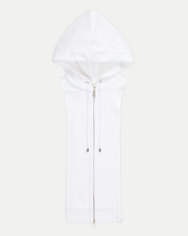 Veronica Beard Hoodie Dickey - White