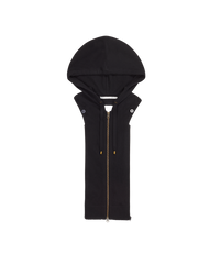 Veronica Beard Cashmere Hoodie Dickey - Black