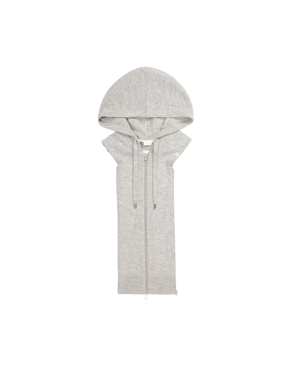 Veronica Beard Cashmere Hoodie Dickey - Grey