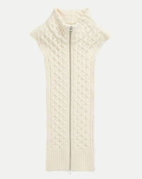 Veronica Beard Upstate Wool Dickey - Ivory