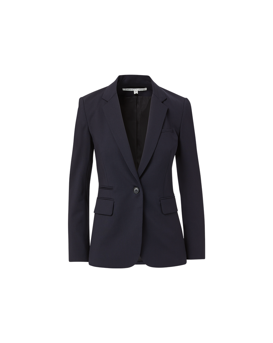 Veronica Beard Classic Dickey Jacket Navy