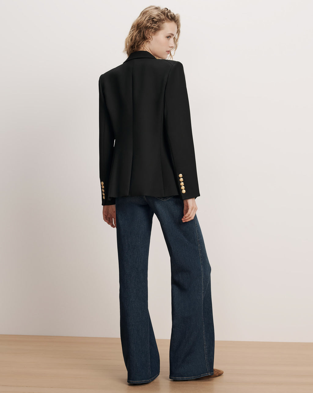 Veronica Beard Miller Dickey Jacket - Black/Gold