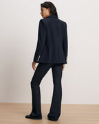 Veronica Beard Miller Dickey Jacket - Navy/Silver