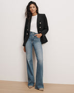 Veronica Beard Miller Dickey Jacket - Black/Silver