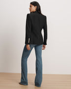 Veronica Beard Miller Dickey Jacket - Black/Silver