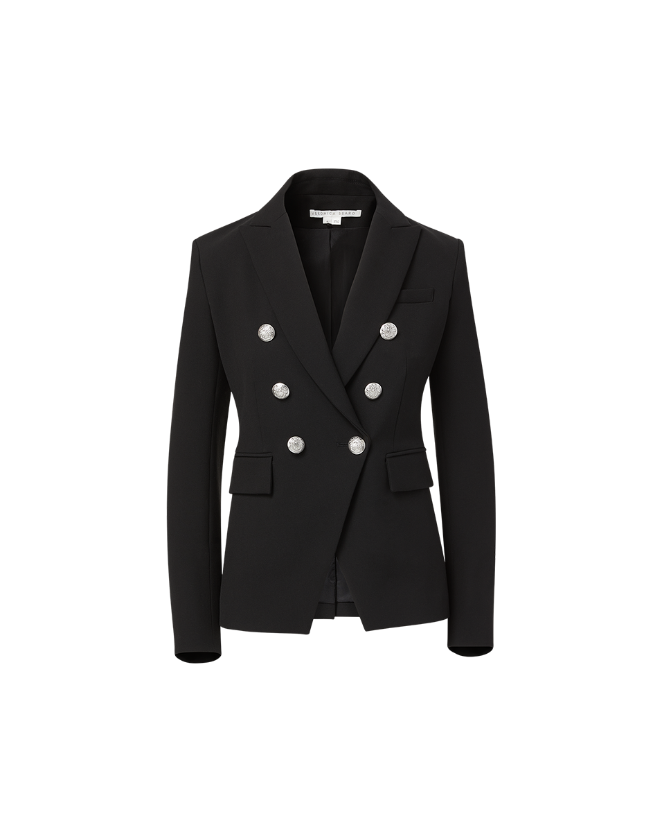 Veronica Beard Miller Dickey Jacket - Black/Silver