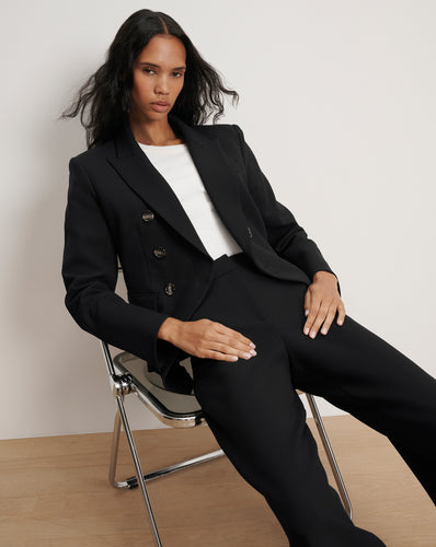Veronica Beard Miller Dickey Jacket - Black