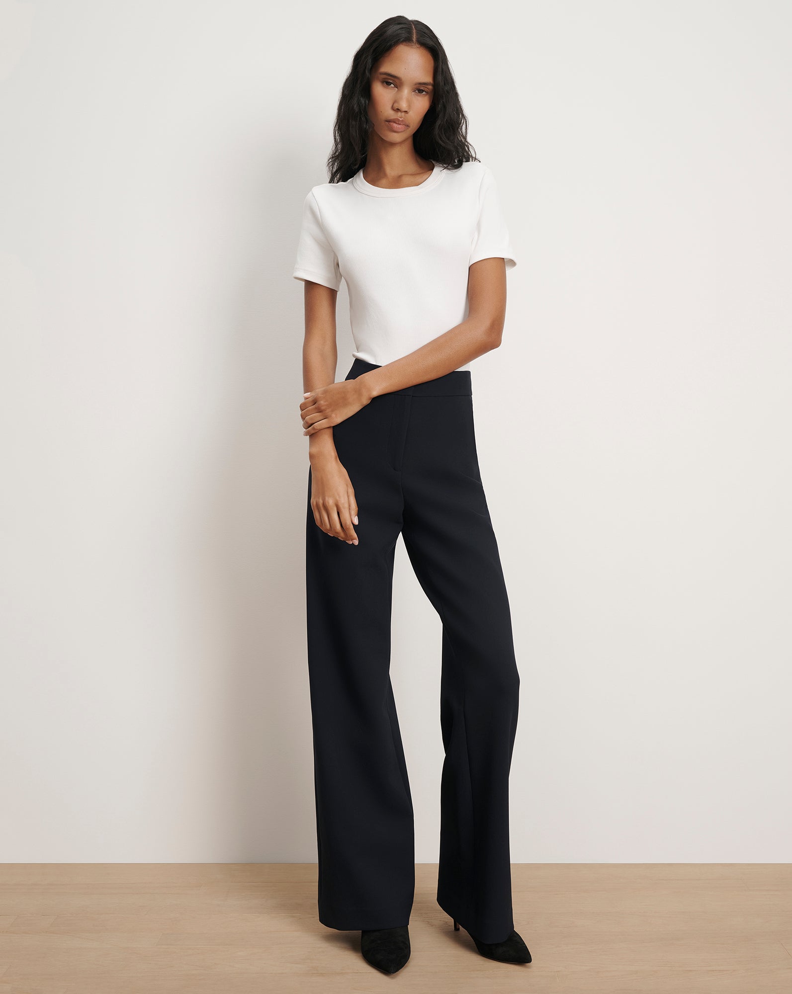 Veronica Beard Tonelli Pant - Navy