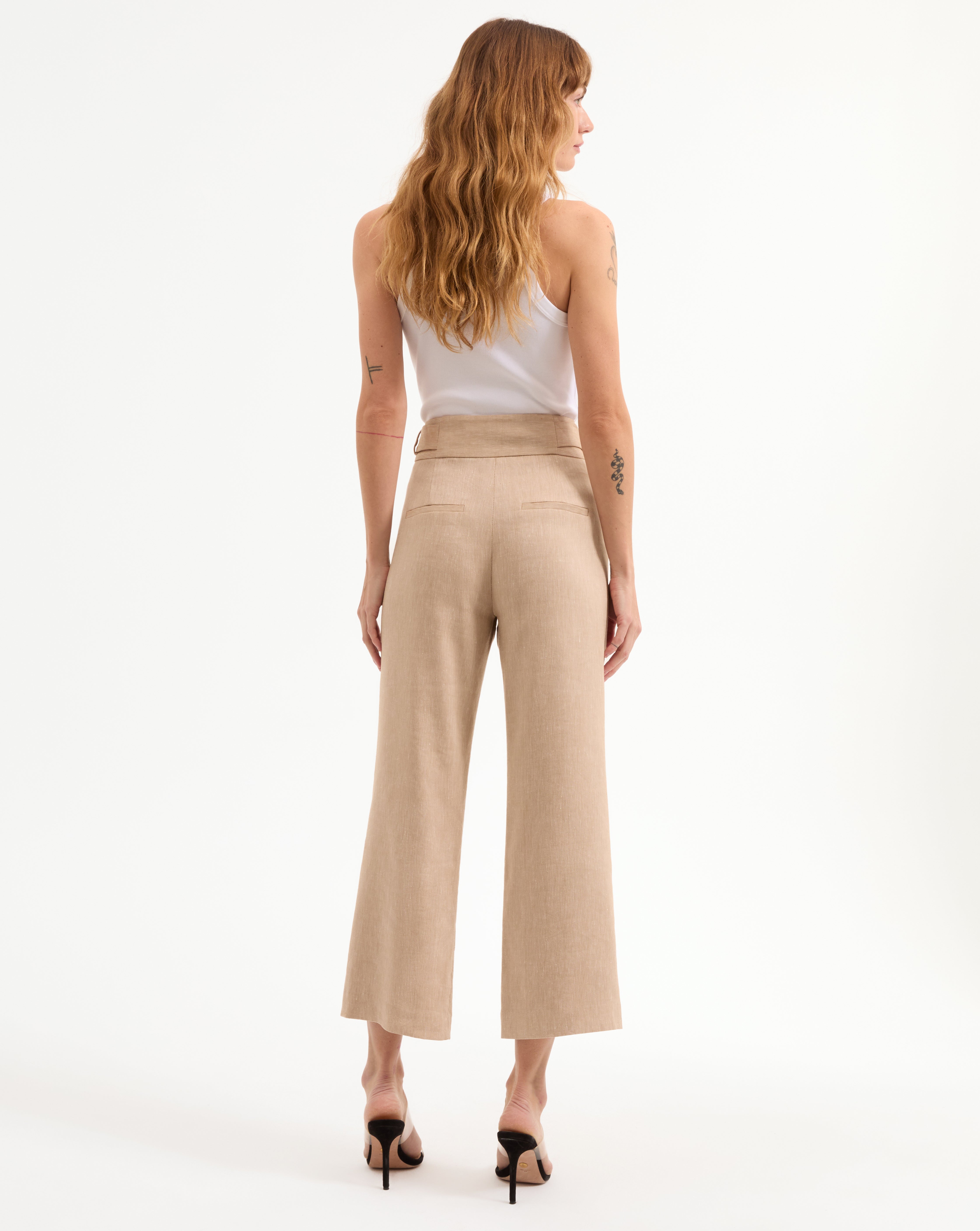 argue＊MOV BAKER PANTS RIKYU BEIGE 1 TR22SS-603 Baker Pants