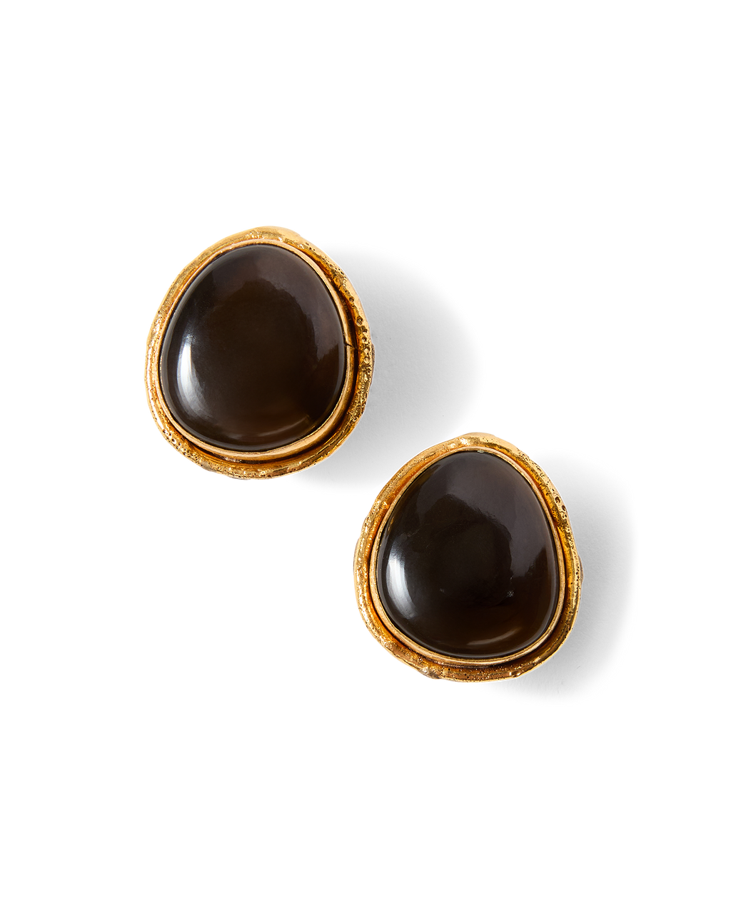 Veronica Beard Macaroon Smoky Quartz Earring Smoky Quartz