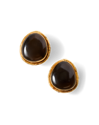 Veronica Beard Macaroon Smoky Quartz Earring Smoky Quartz