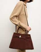 Veronica Beard Large Veronica Beard Dash Bag Burnished Hazelwood
