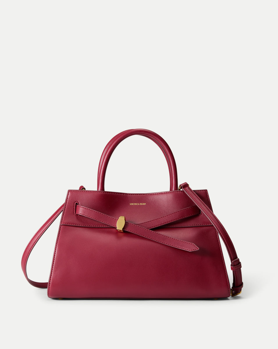 Veronica Beard Dash Bag - Oxblood