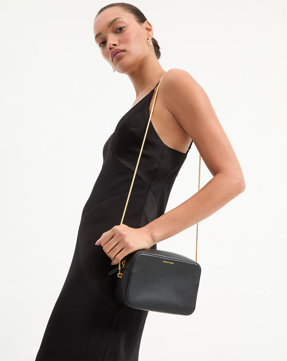 Veronica Beard Boxy Chain Crossbody