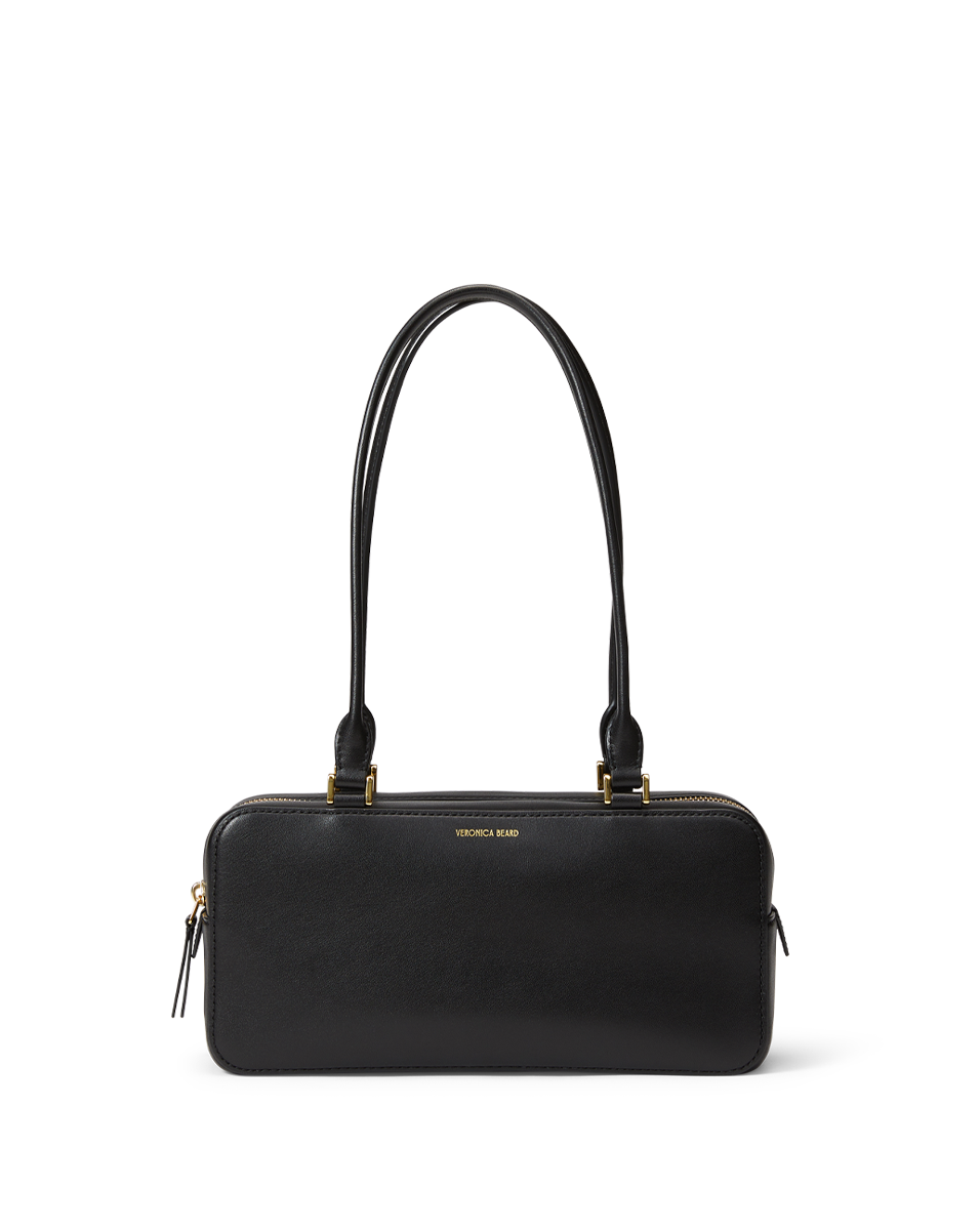 Veronica Beard Boxy Shoulder Bag Black