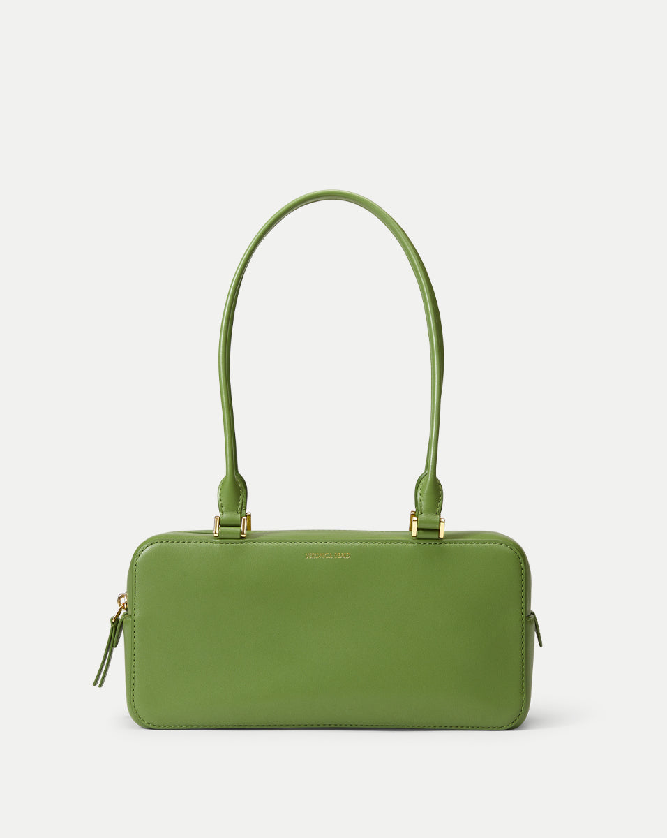 Veronica Beard Boxy Shoulder Bag - Lemongrass